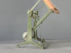 Planche à dessin pour architectes par Kuhlmann Circa 1950s