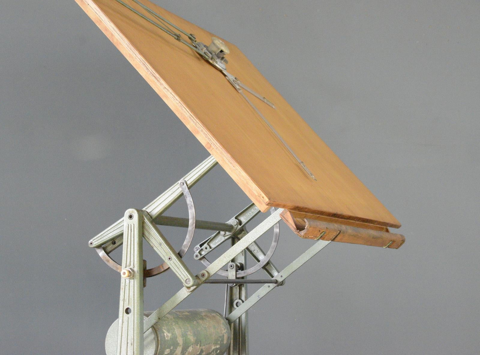 Architects Drawing Board By Nestler Circa 1950s 5