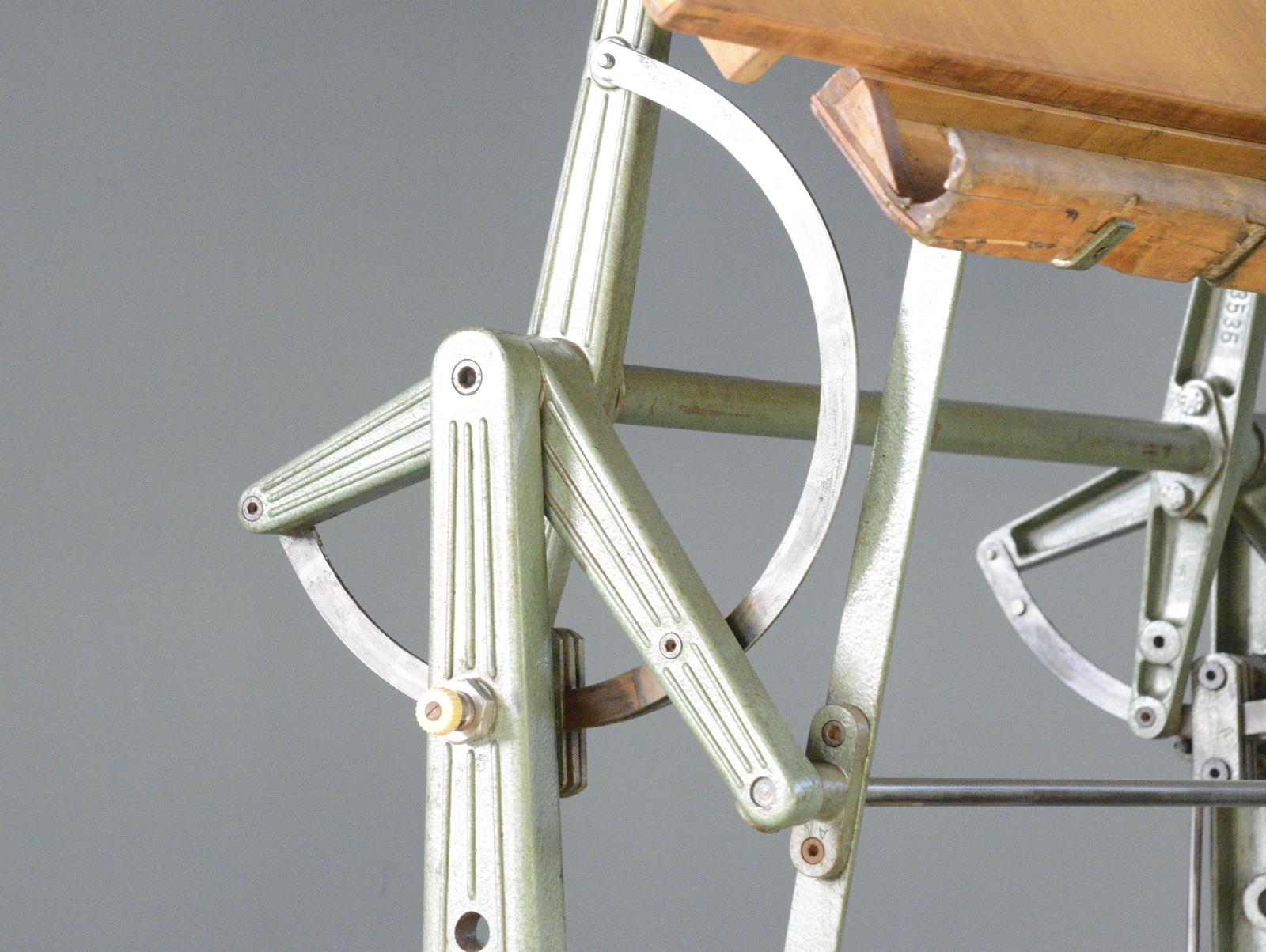 Steel Architects Drawing Board By Nestler Circa 1950s