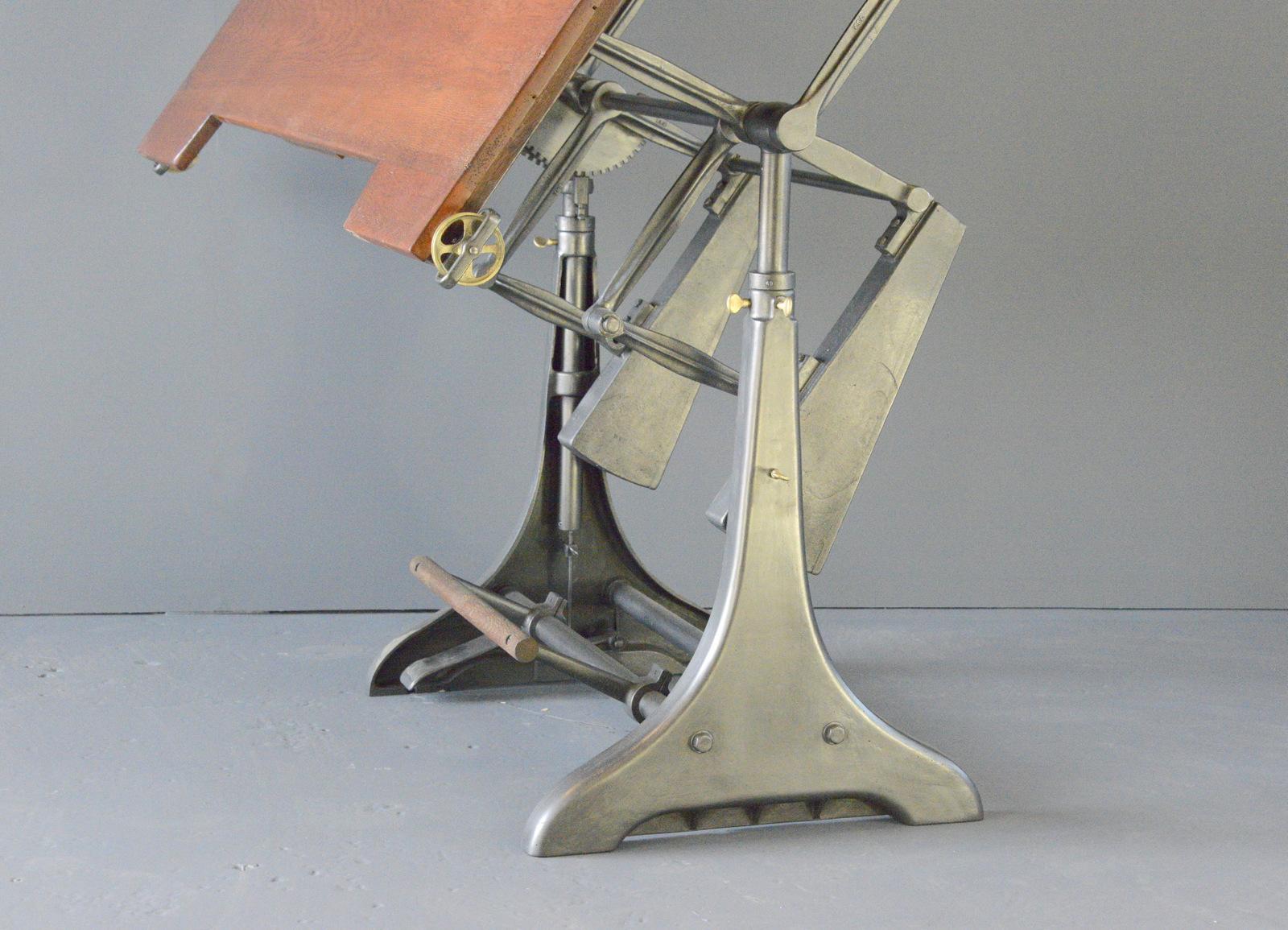 Architects Drawing Board, circa 1930s In Good Condition In Gloucester, GB