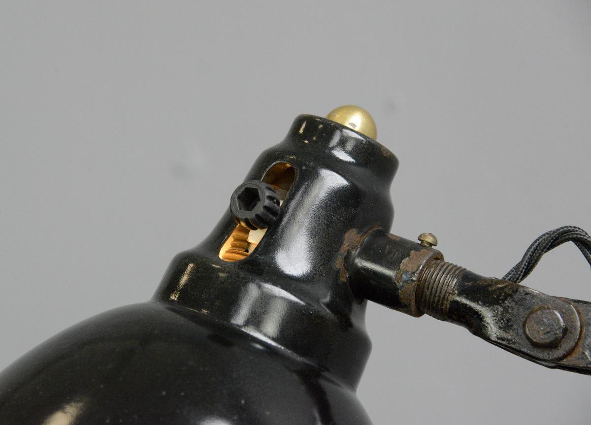 Architektenlampe von Peter Behrens für AEG, um 1920 (Bauhaus)