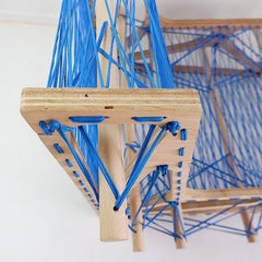 Architect's work Lace-Up Lounge Chair