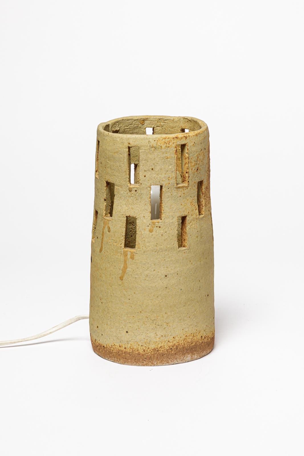 ML - La Borne

20th century design stoneware ceramic table lamp

Signed under the base

original eprfect condition

Height 24 cm
Large 12 cm