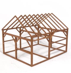 Architectural A Frame House Model, circa 1940s