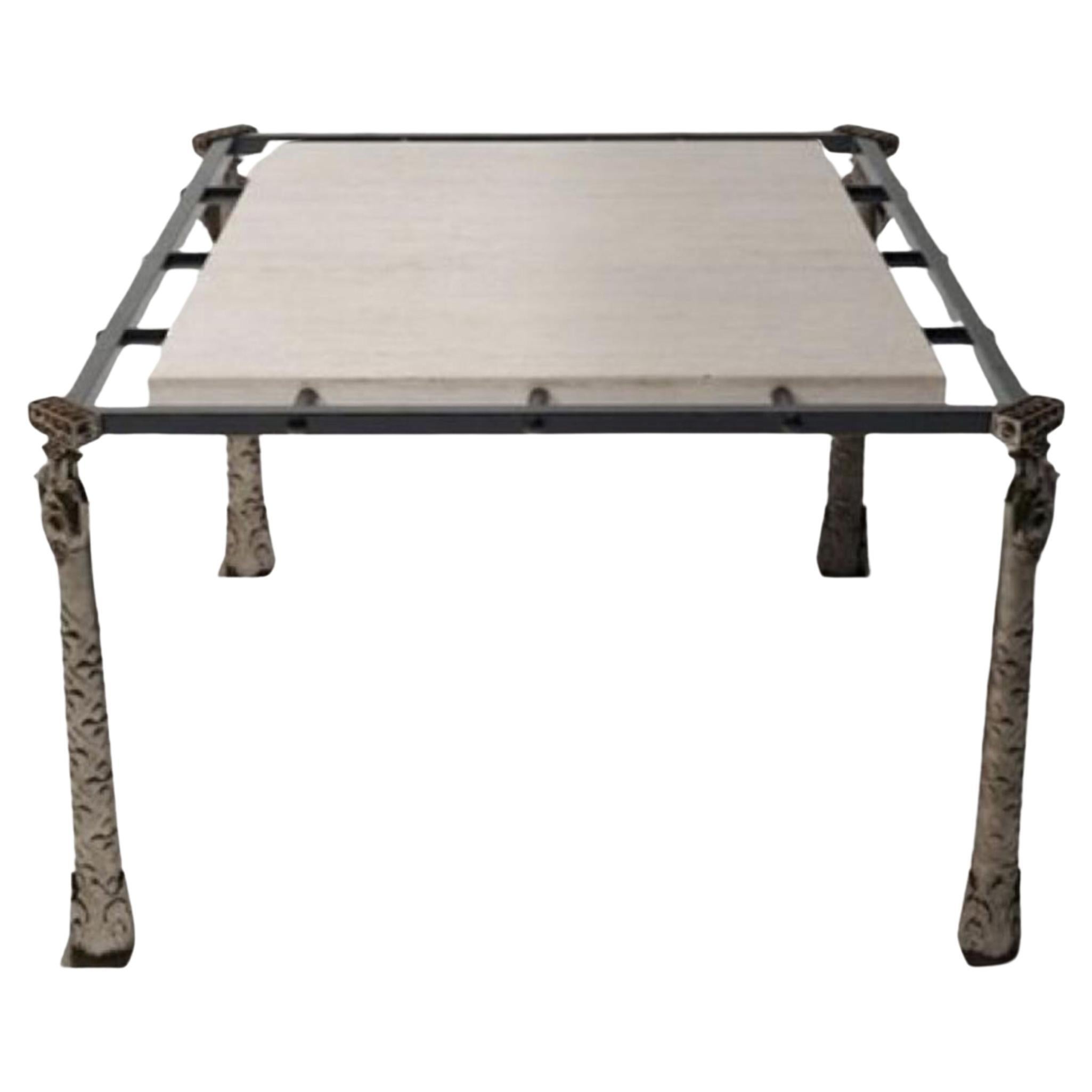 Architectural, Aluminium, Table d
appoint "Classic Fusion", Collectional Parisii