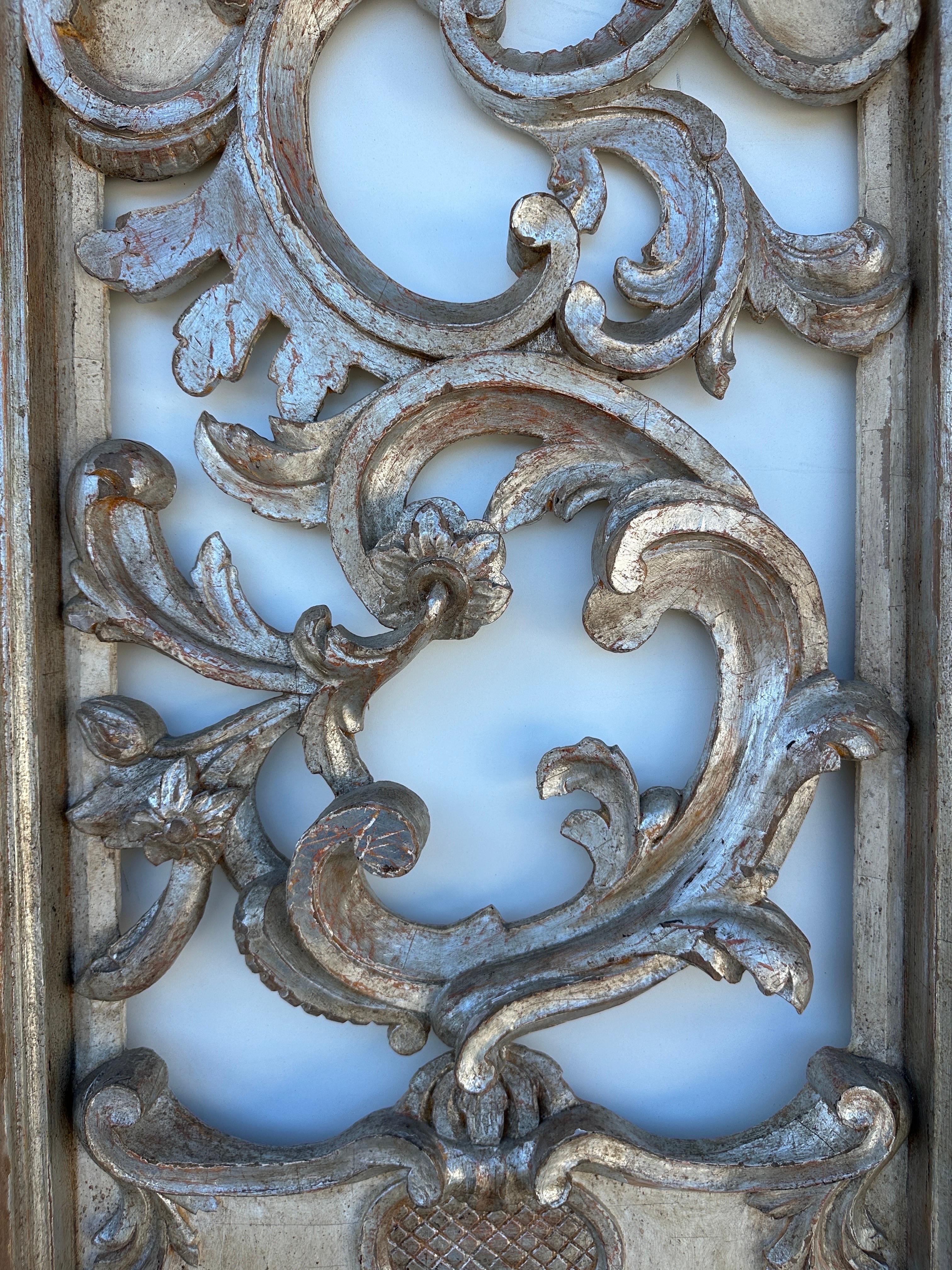 Architectural Antiqued Hand Carved  Italian Decorative Doors 2