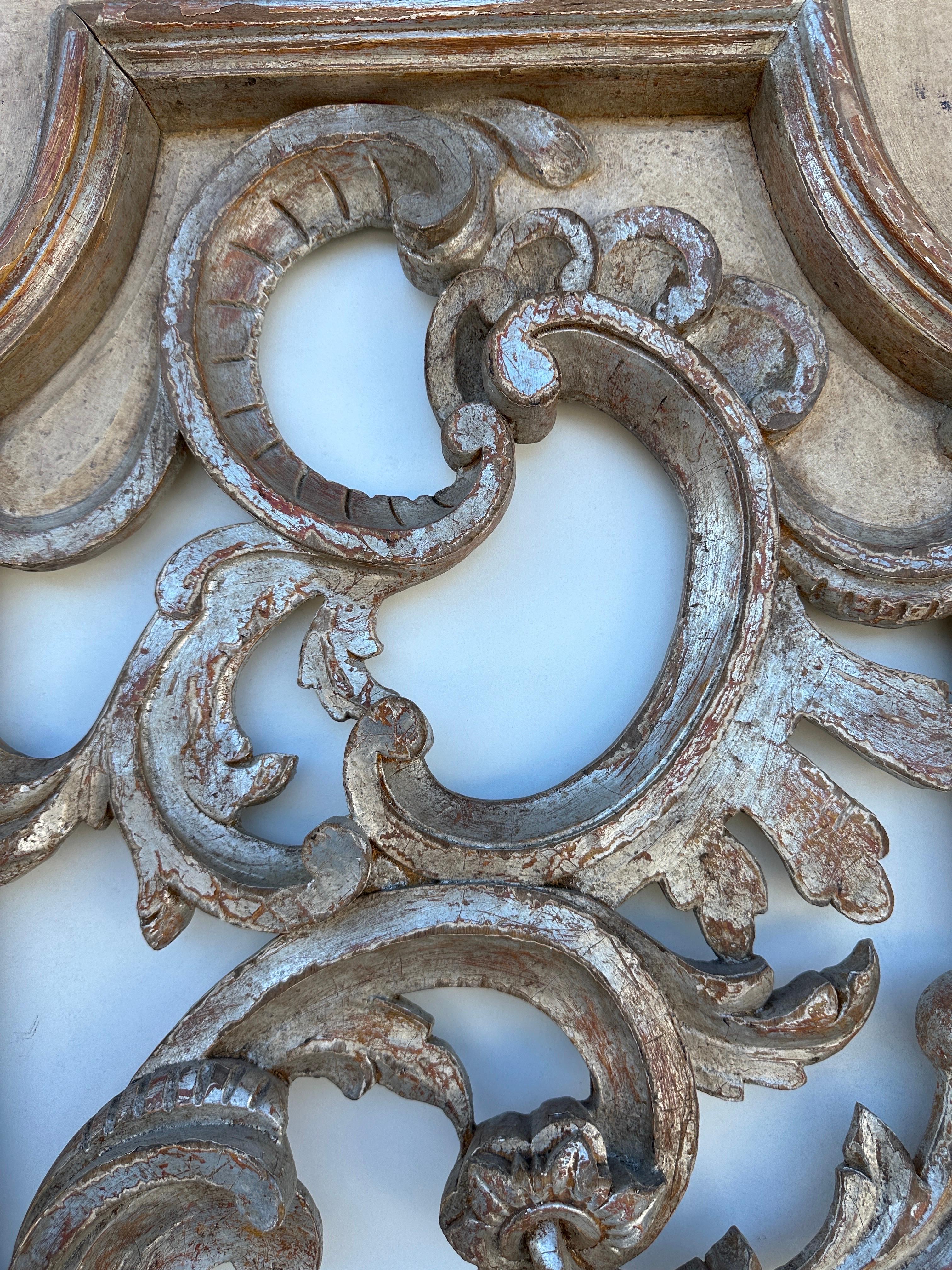 Architectural Antiqued Hand Carved  Italian Decorative Doors 4