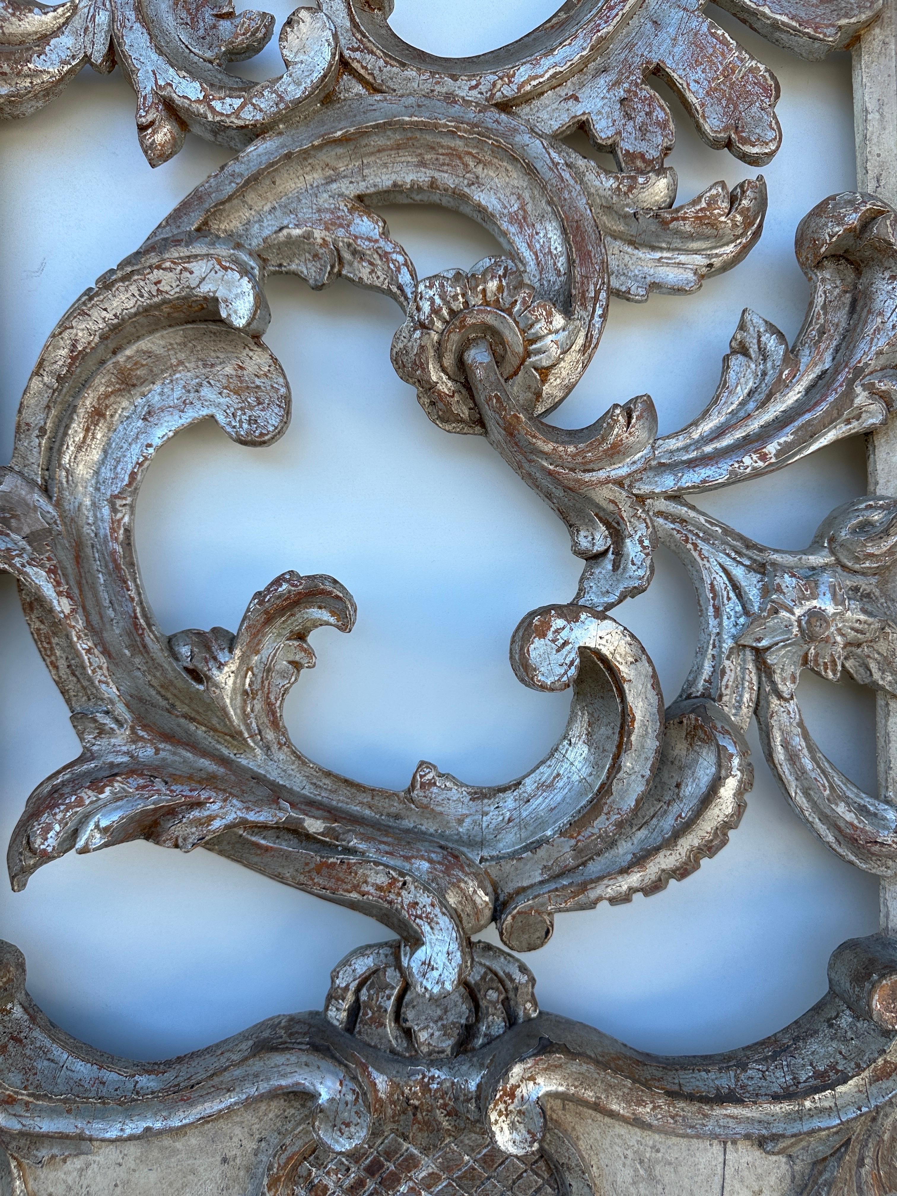 Architectural Antiqued Hand Carved  Italian Decorative Doors 6