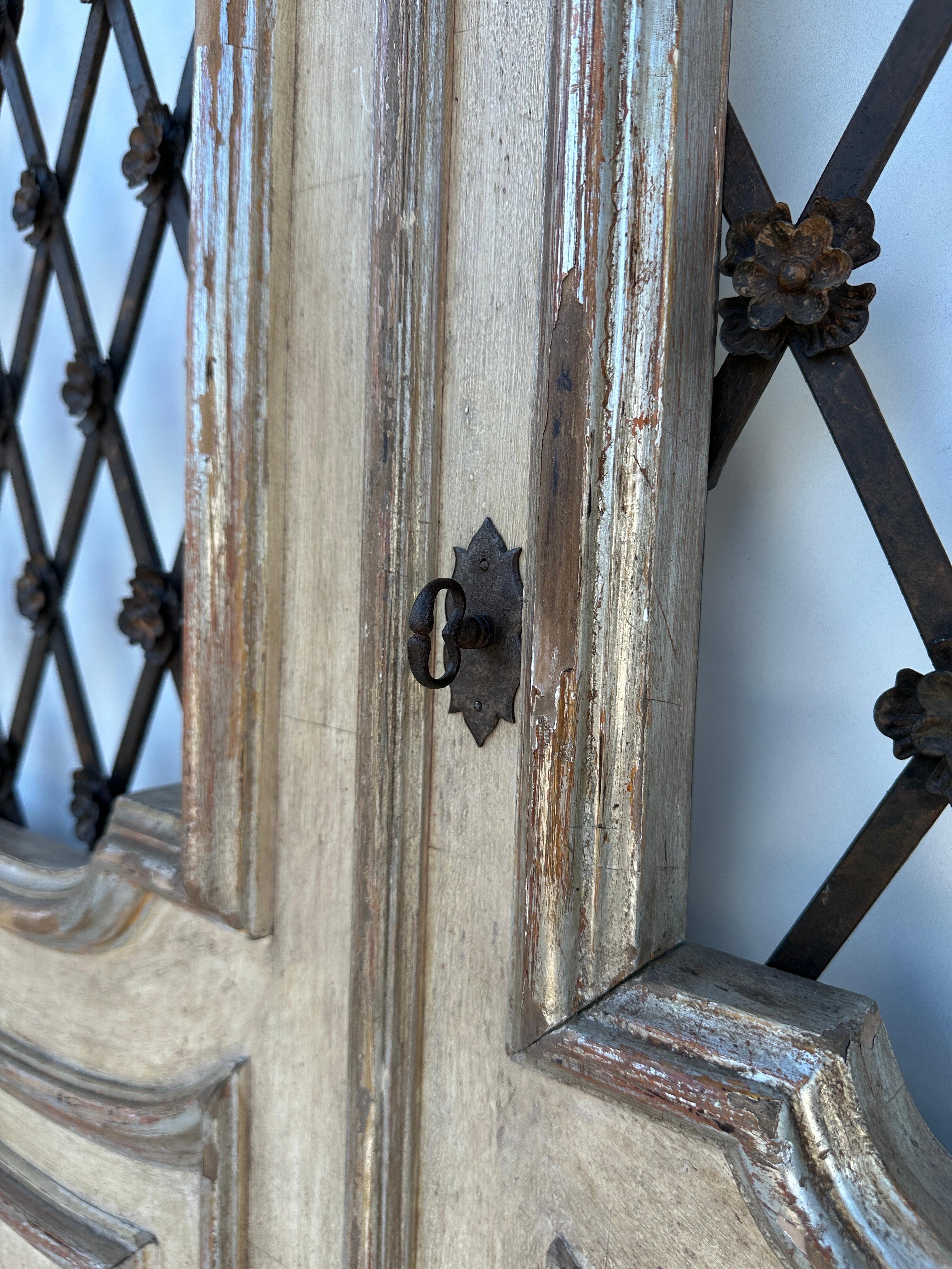 Architectural Antiqued Hand Carved  Italian Decorative Doors 9