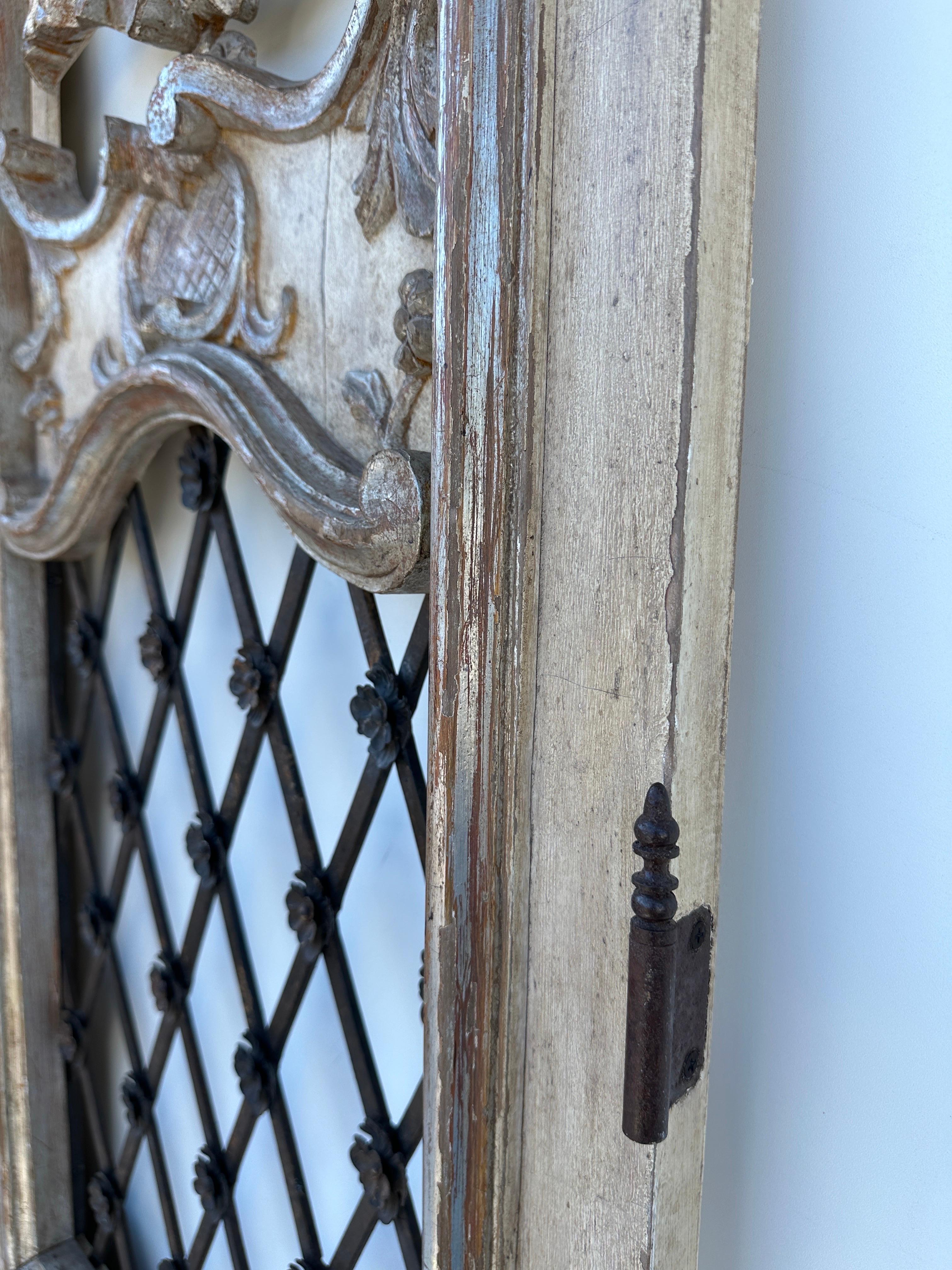 Architectural Antiqued Hand Carved  Italian Decorative Doors 10
