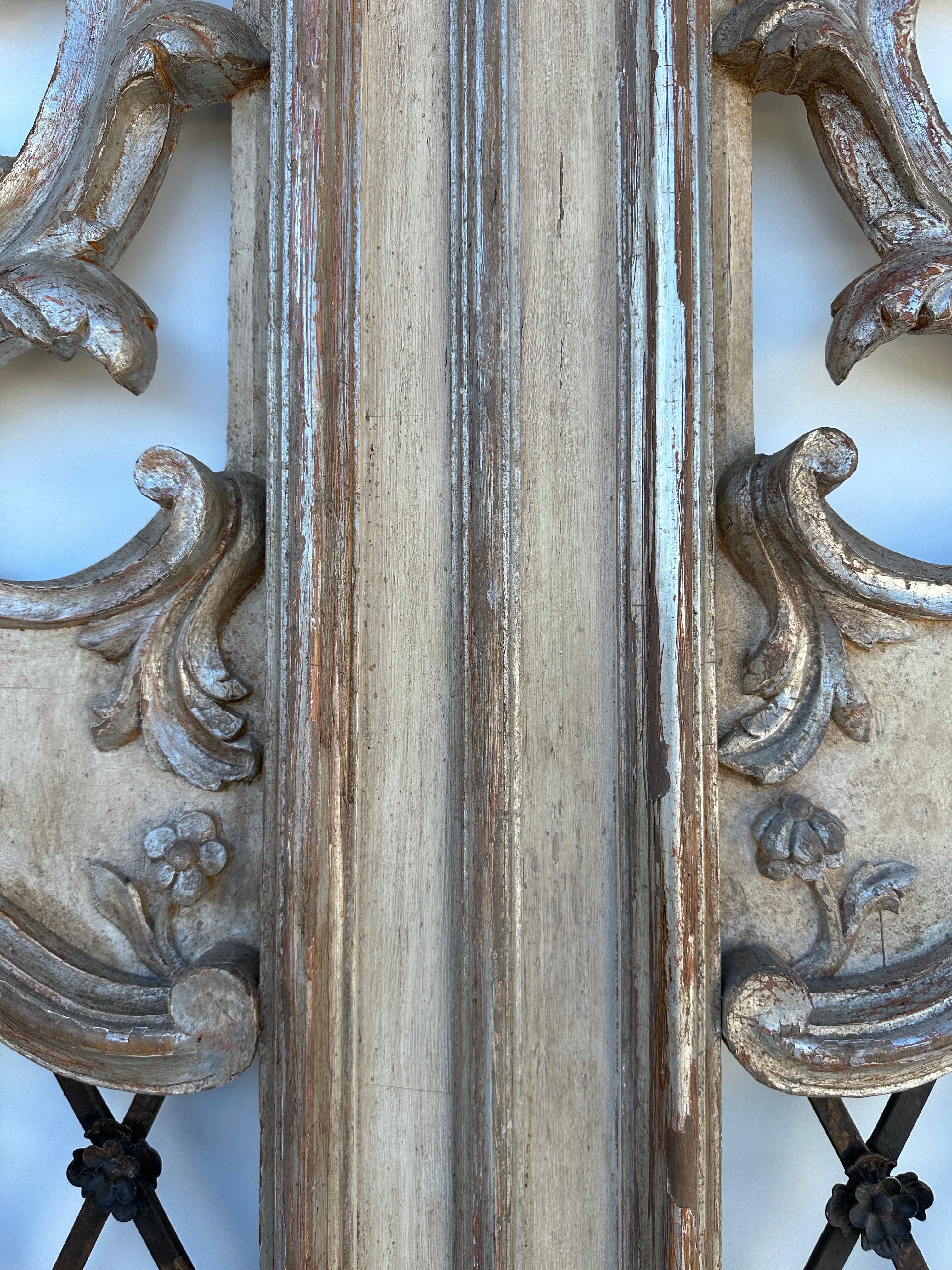 Architectural Antiqued Hand Carved  Italian Decorative Doors 11