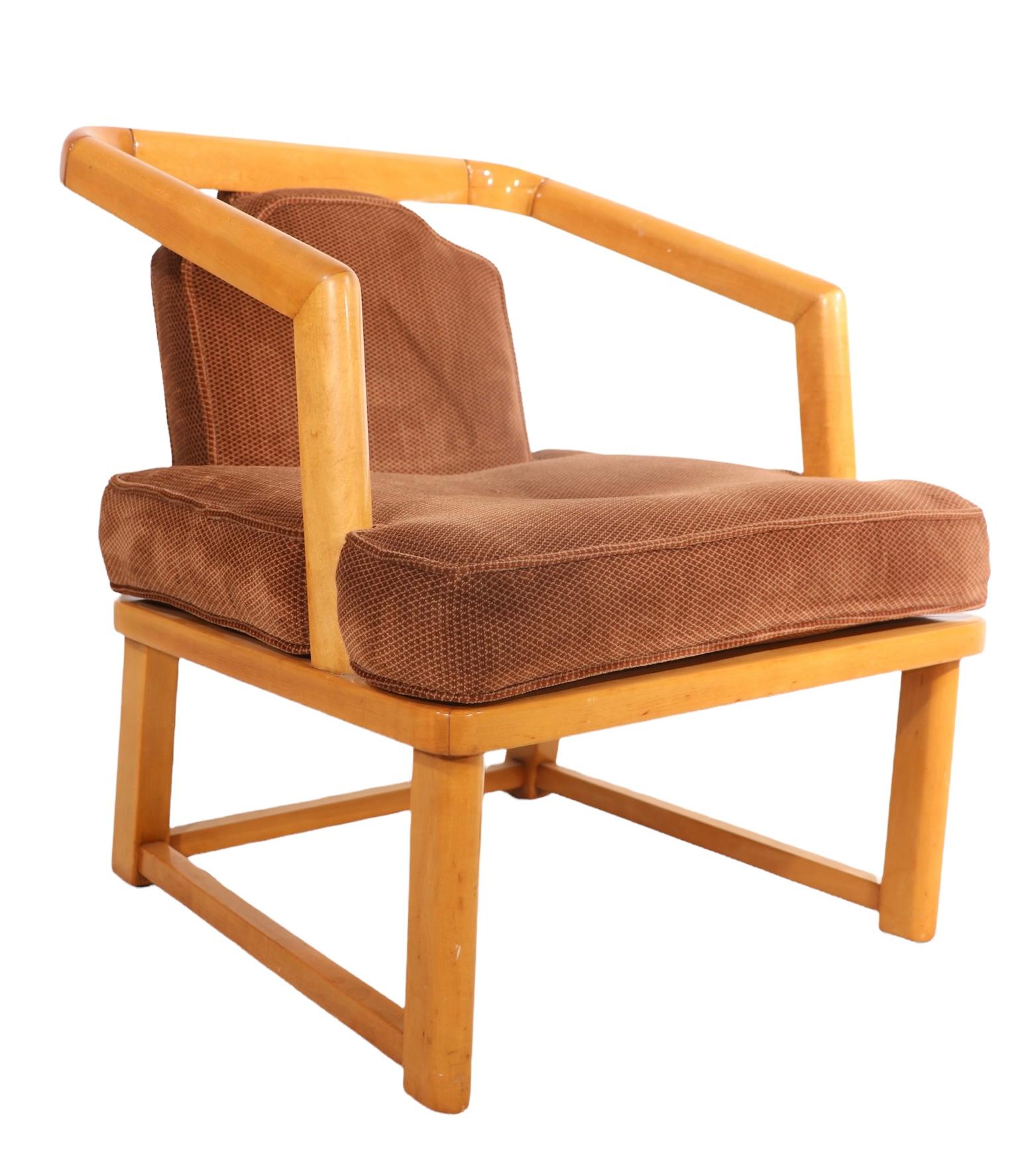 Arm Lounge Chair ca. 1940-1950's att. to Jack Van der Molen for Jamestown Lounge For Sale 3