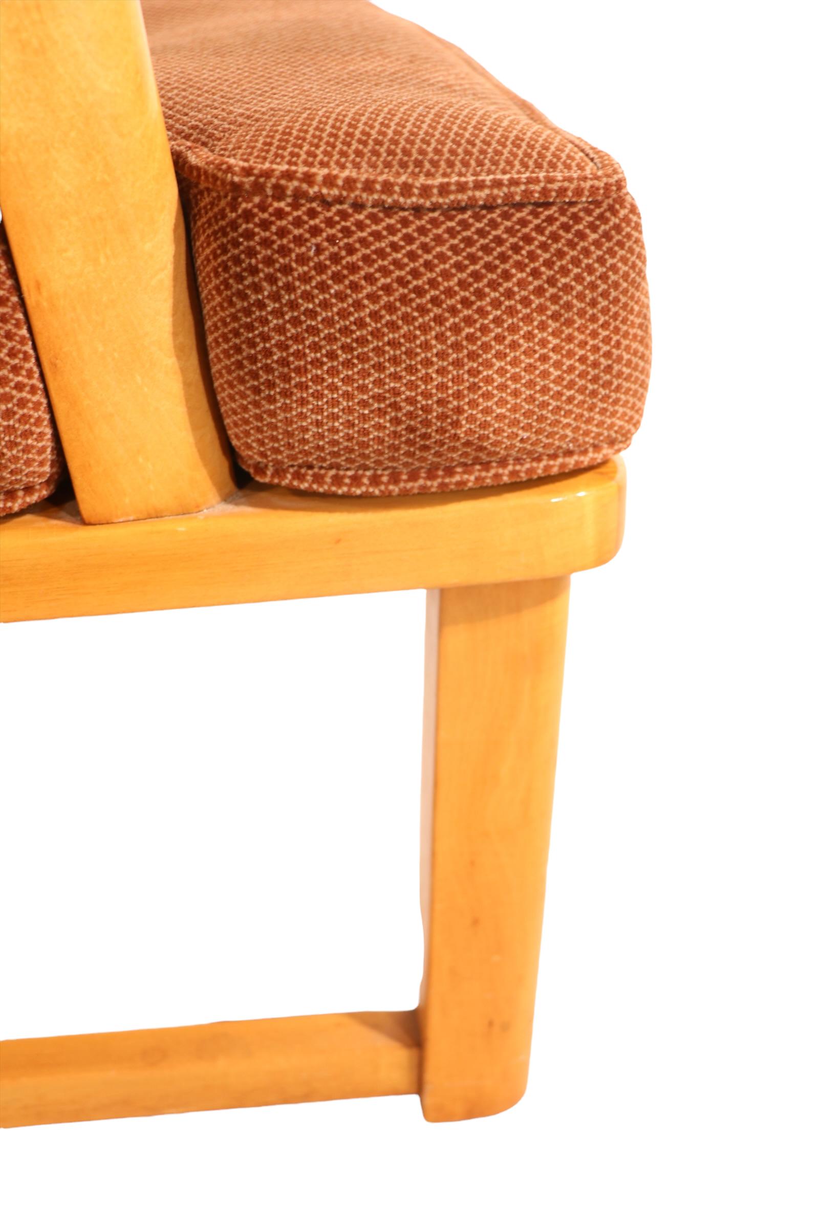 20th Century Arm Lounge Chair ca. 1940-1950's att. to Jack Van der Molen for Jamestown Lounge For Sale