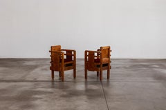 Chaises Art déco, Italie, années 1930, lot de 2