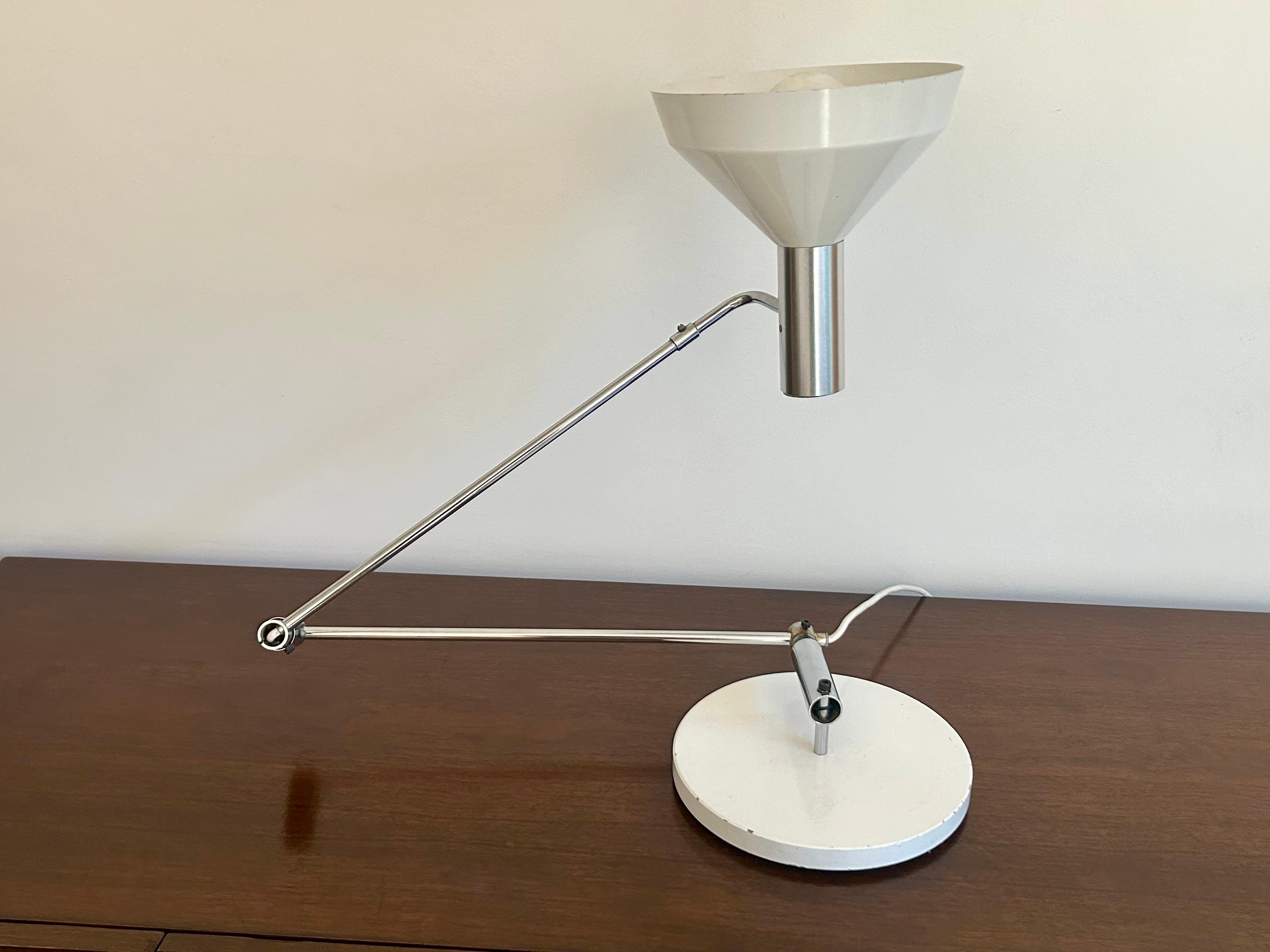 Architectural Articulated Lamp Rosemarie + Rico Baltensweiler 1960s For Sale 8