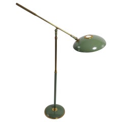 Architectural Articulating Floor Reading Lamp by Thurston for Lightolier