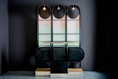 Architectural Bar Cabinet Italy, 1970s