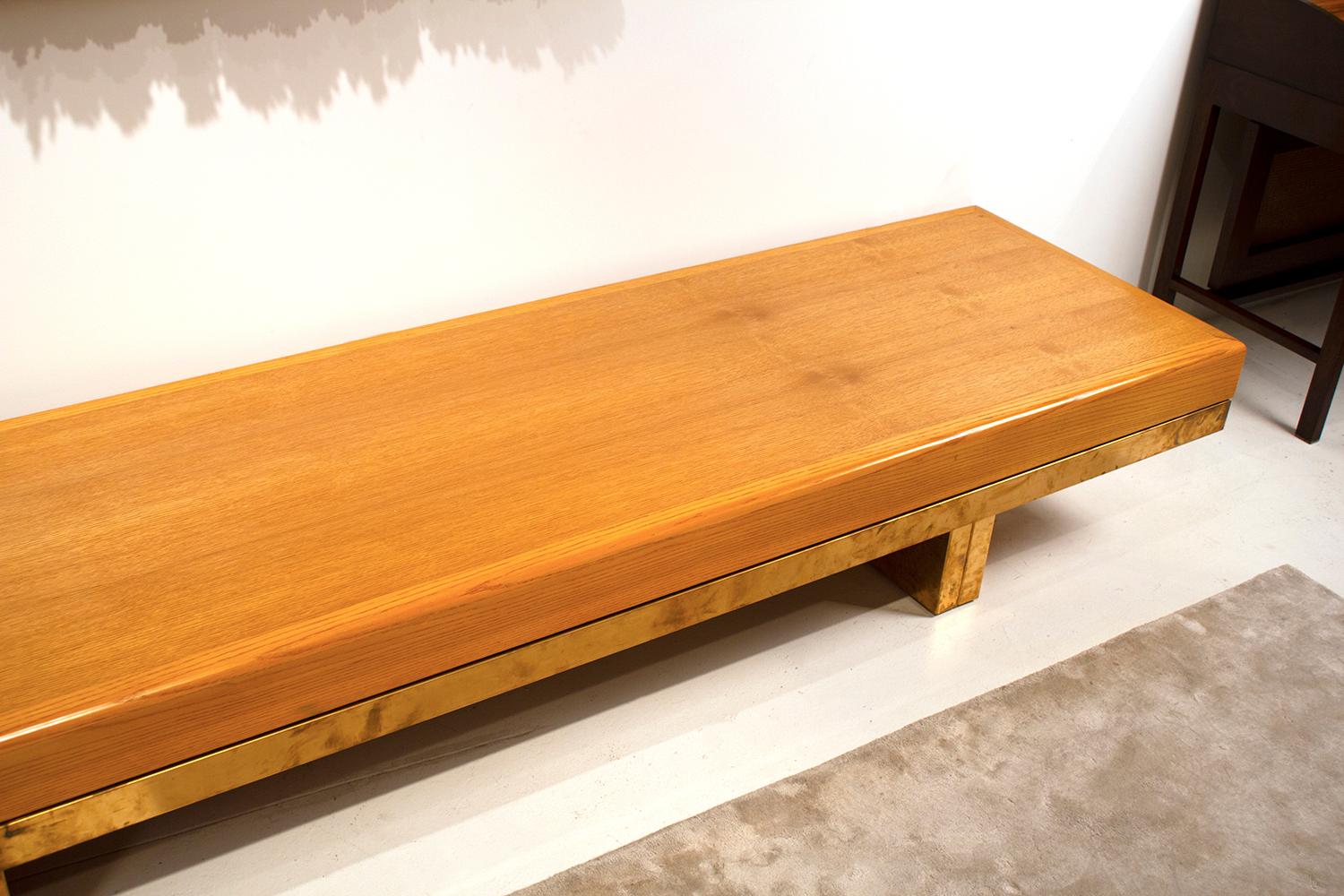 Architectural Bench from the Iconic I.M. Pei Dallas City Hall For Sale 5