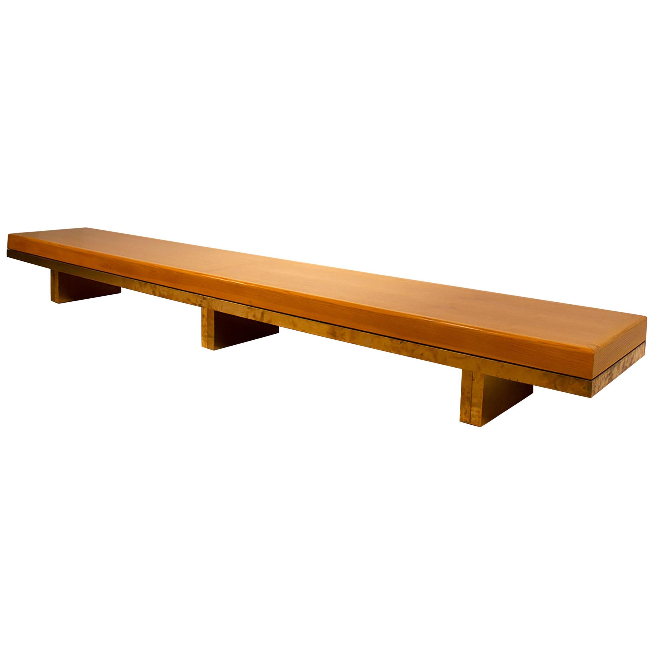 Architectural Bench from the Iconic I.M. Pei Dallas City Hall For Sale