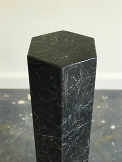 Architectural Black Marble Pedestal
