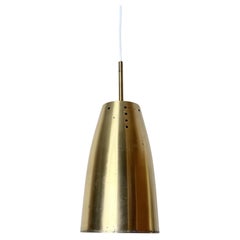 Architectural Brass Church Pendant Light, Mid-Century Modern 1960s, 10 Available