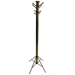 Architectural Brass Coat Tree