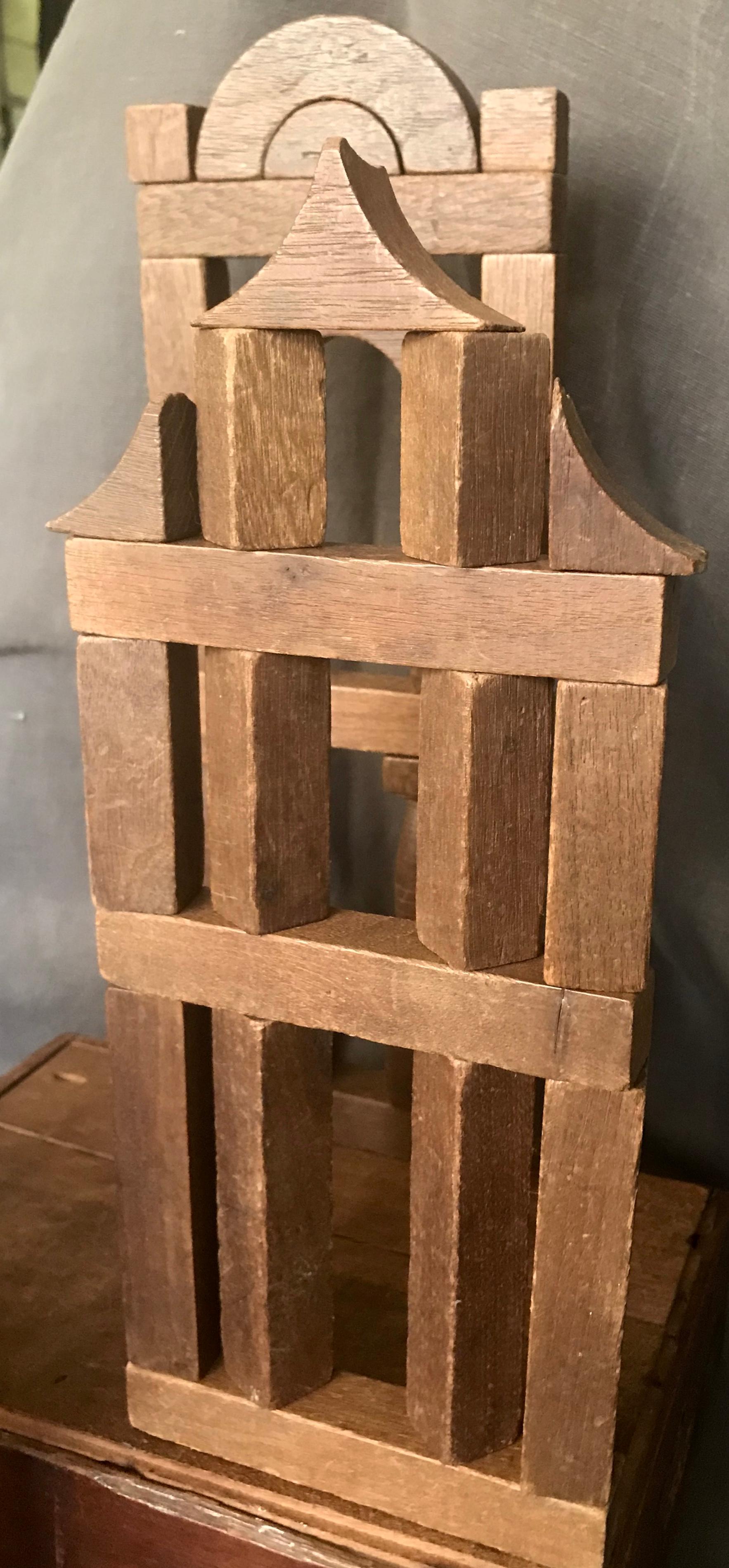 Architectural Building Block Set In Good Condition In New York, NY