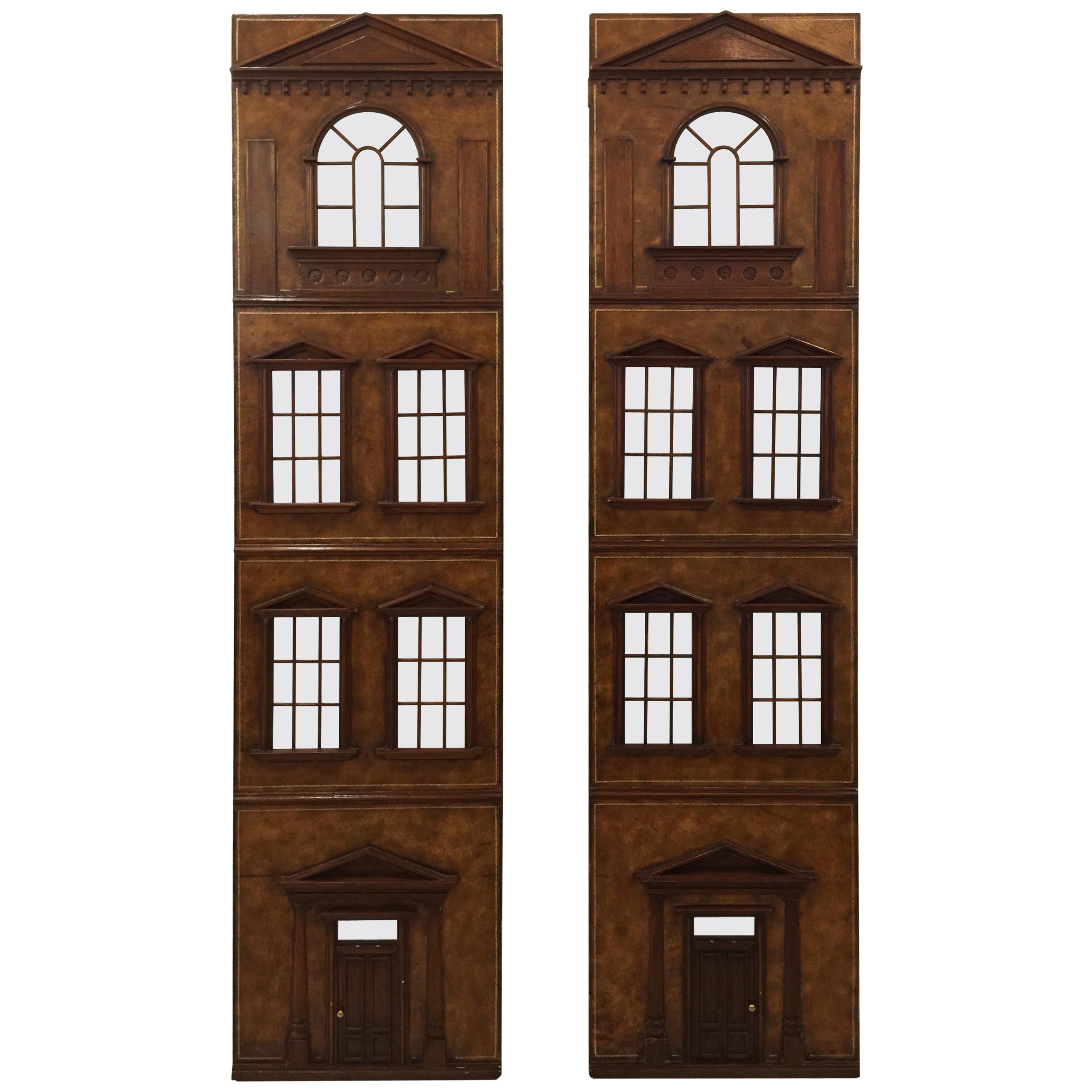 Architectural Building Facade Leather Clad Decorative Doors