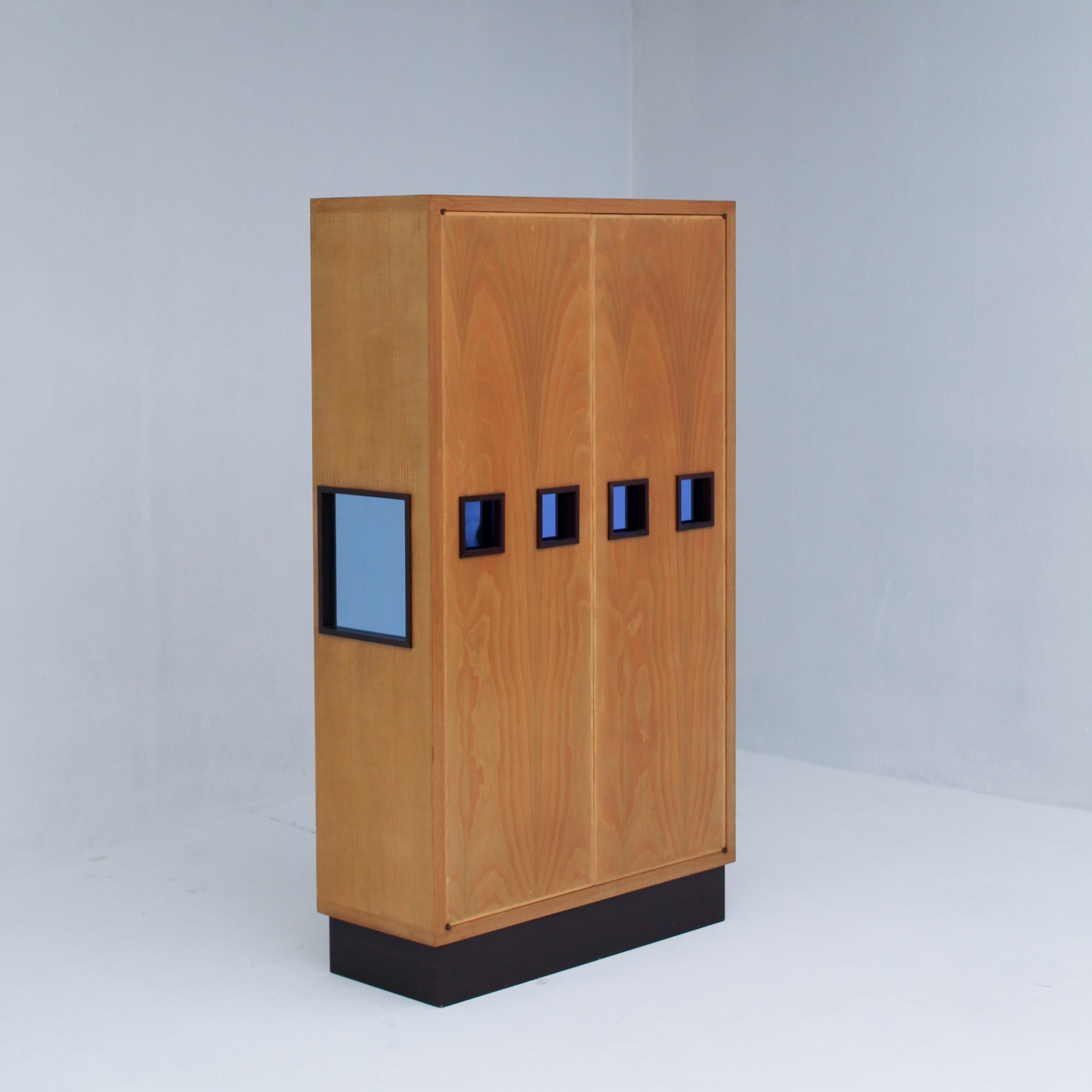 Architectural cabinet, made in Italy, 70s 3
