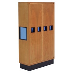 Architectural cabinet, made in Italy, 70s