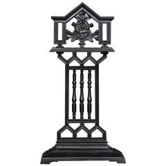 Antique Architectural Cast Iron Umbrella Stand