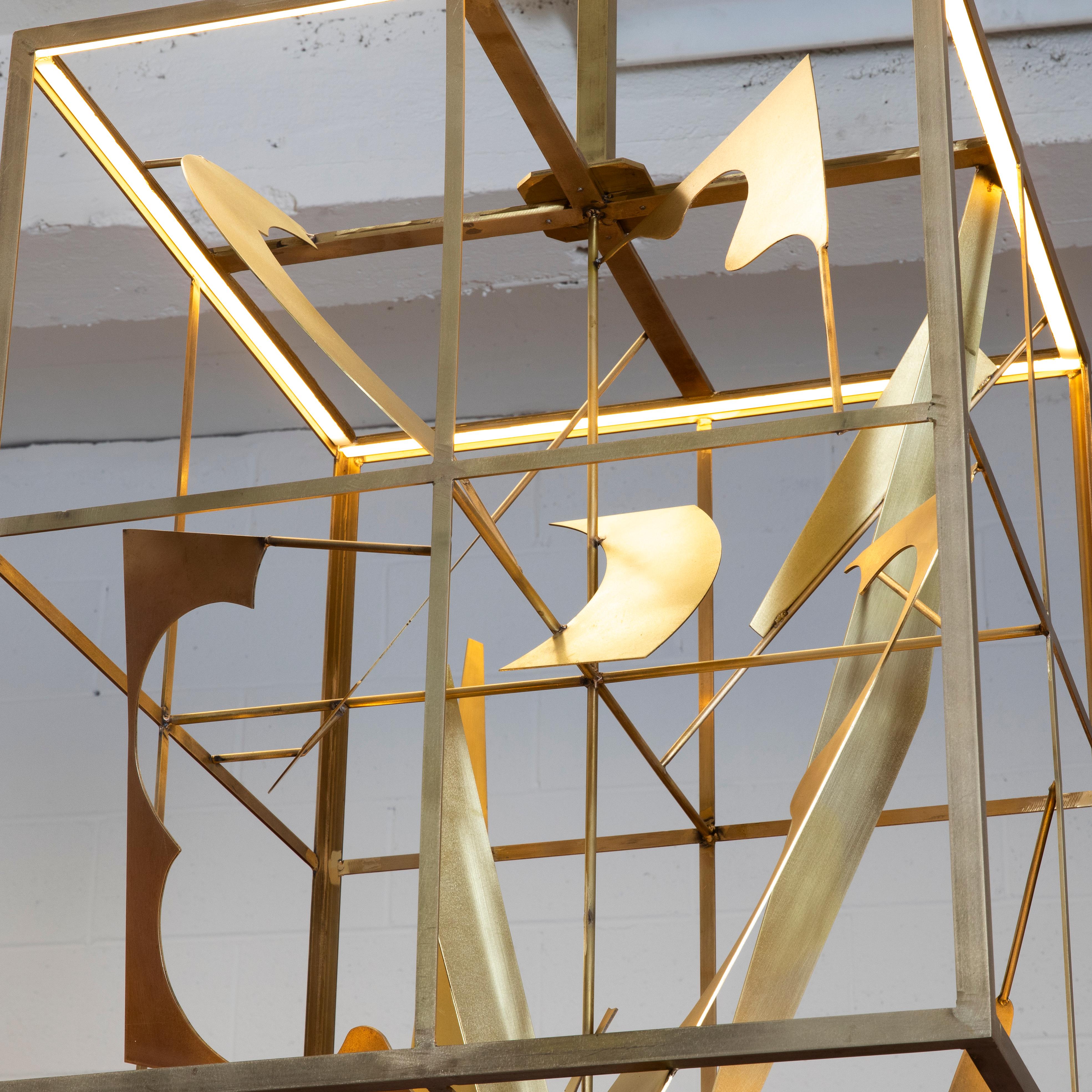 Architectural chandelier For Sale 1