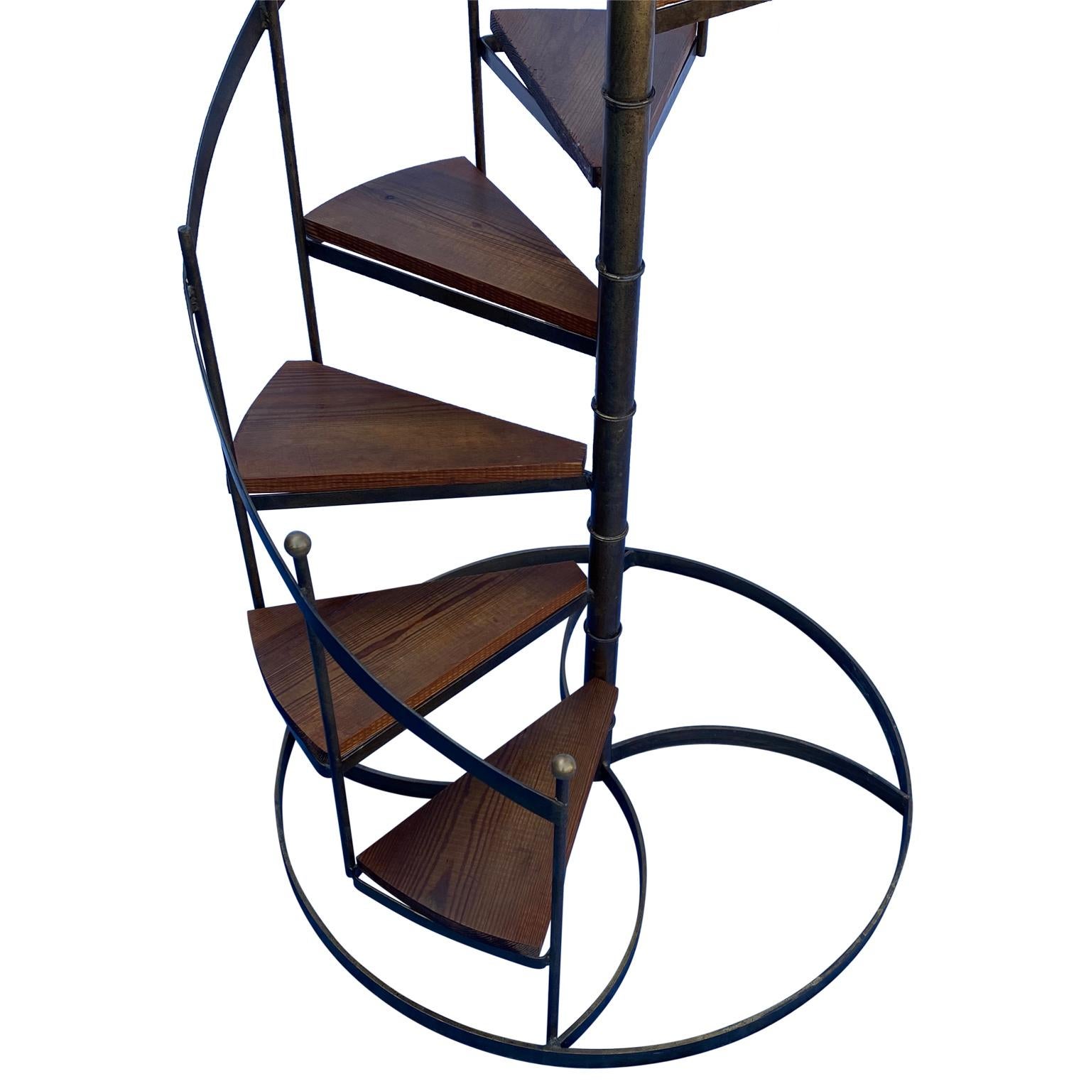 metal circular staircase