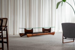 Architectural coffee table made in Brazil 1960