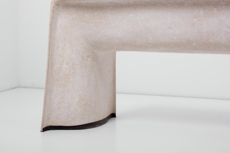Architectural Concrete Bench by Martin Kleppe, Germany, circa 2011 For Sale 8