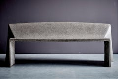 Architectural Concrete Bench by Martin Kleppe, Germany, circa 2011