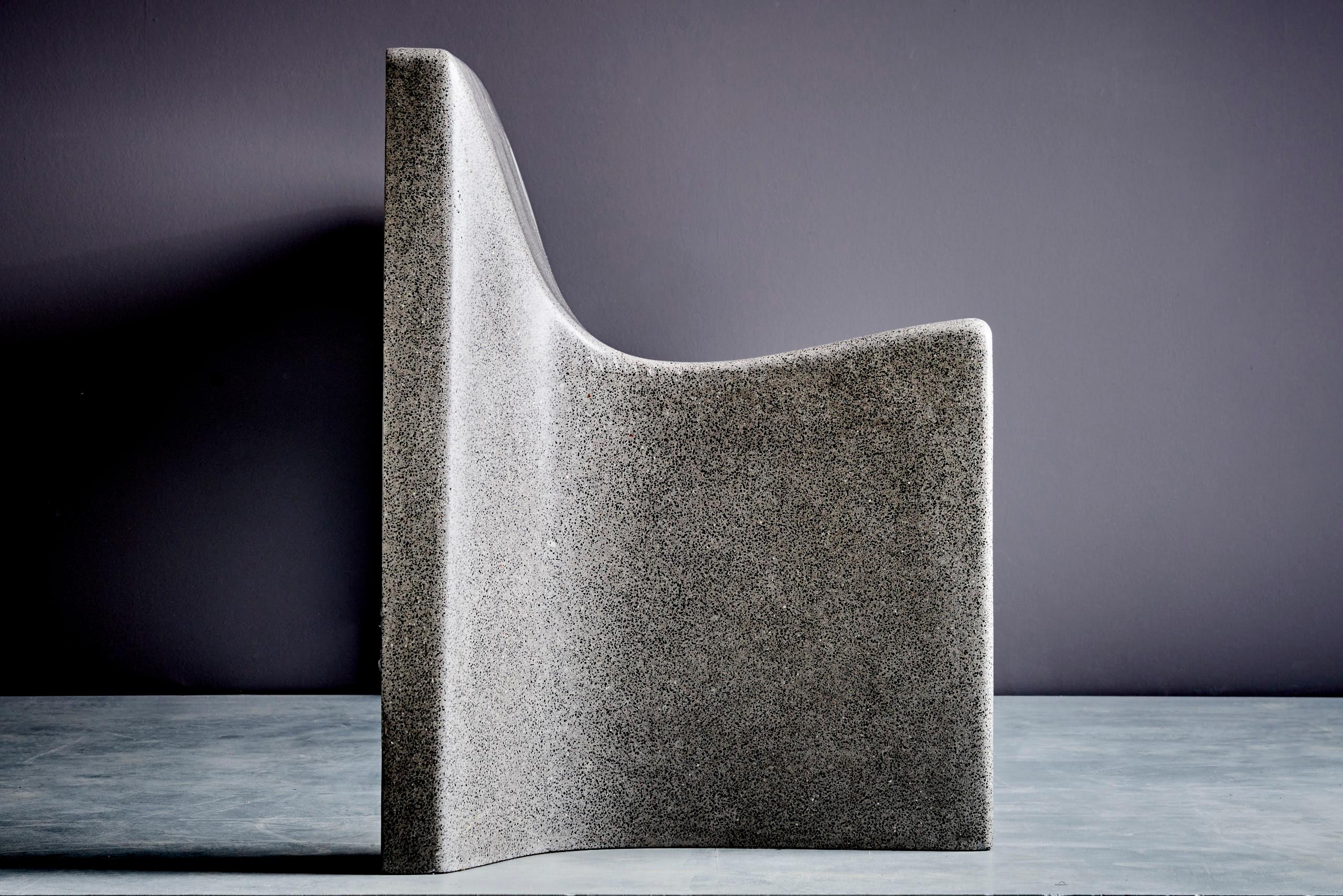 Contemporary Architectural Concrete Bench by Martin Kleppe, Germany, circa 2011 For Sale