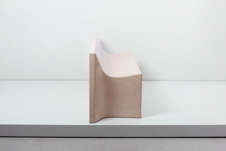 Architectural Concrete Bench by Martin Kleppe, Germany, circa 2011 For Sale 1