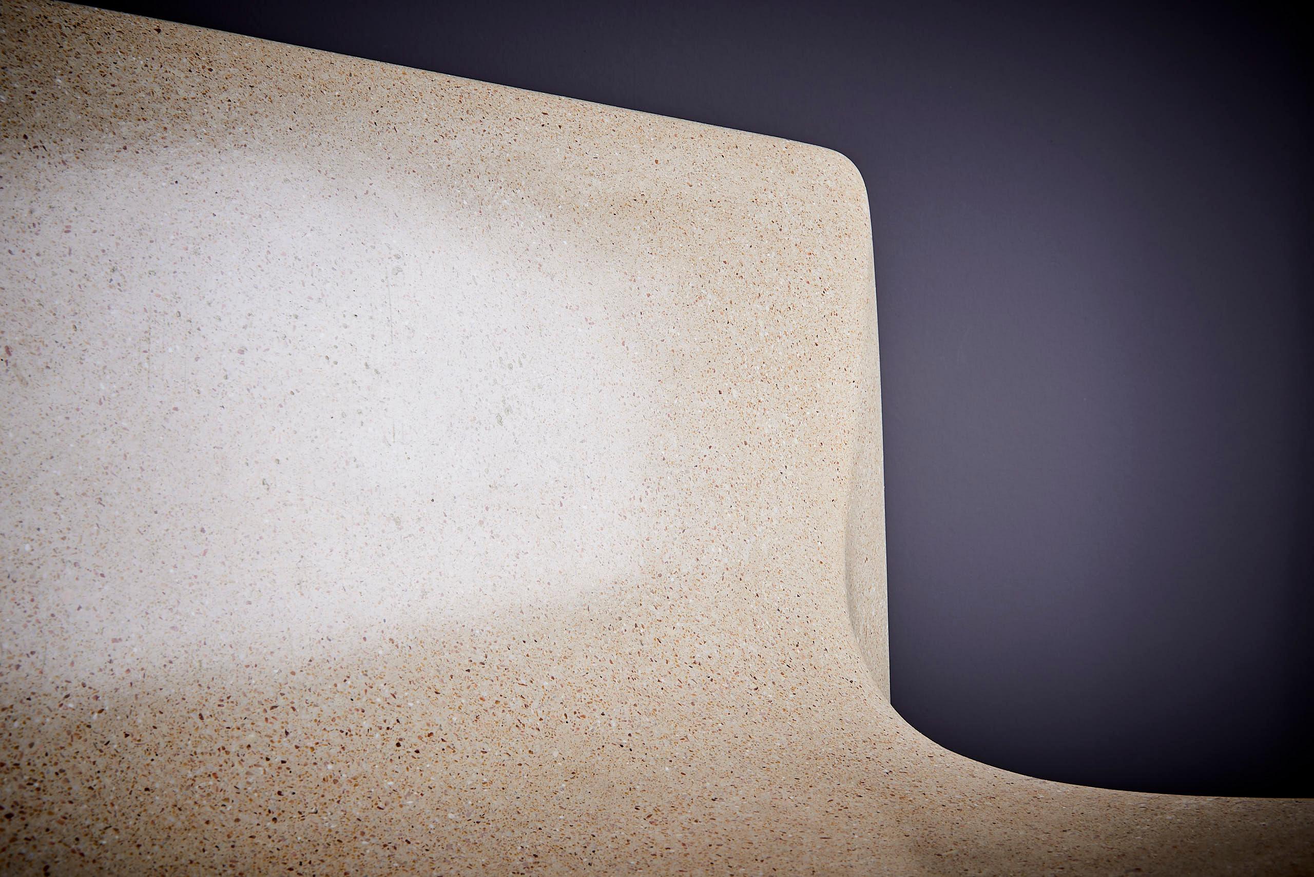 Architectural Concrete Bench by Martin Kleppe, Germany, circa 2011 For Sale 2