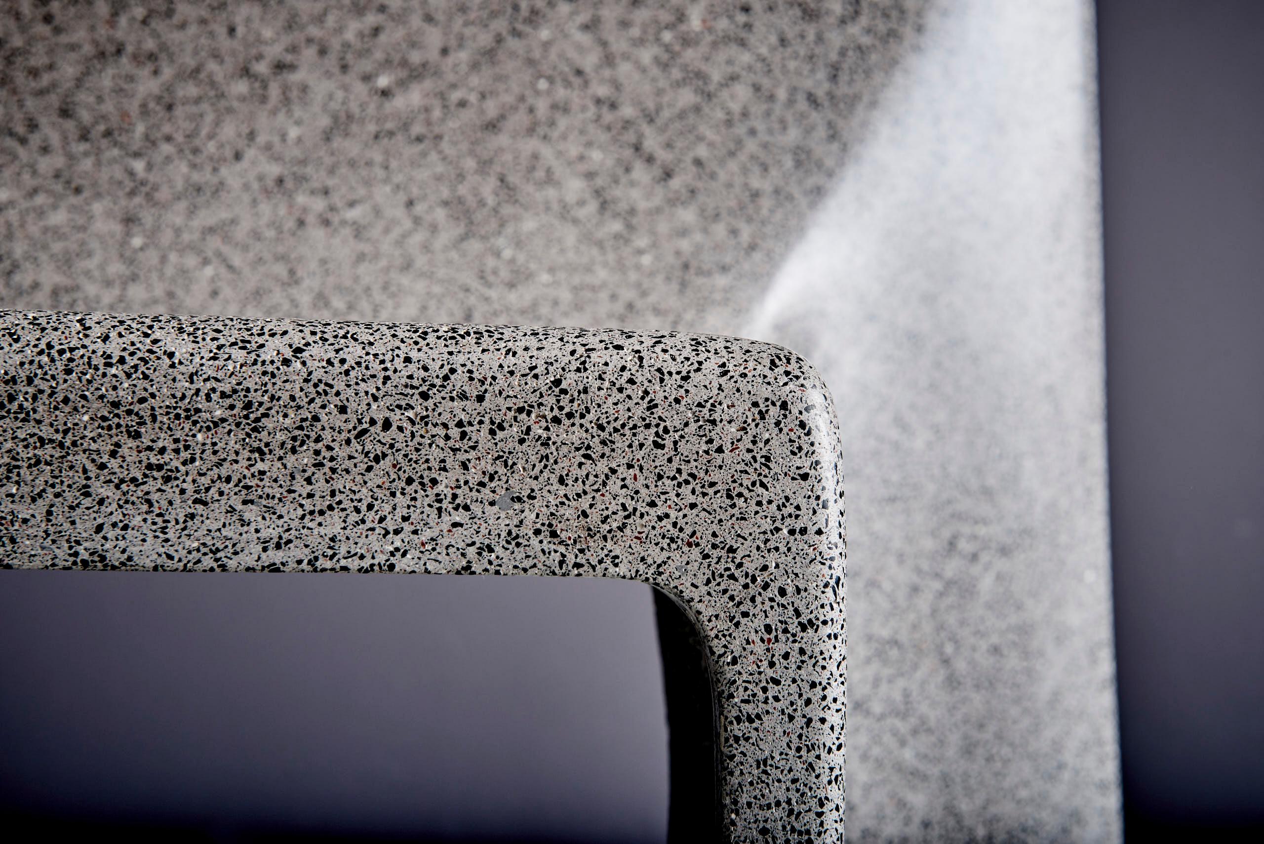 Architectural Concrete Bench by Martin Kleppe, Germany, circa 2011 For Sale 4