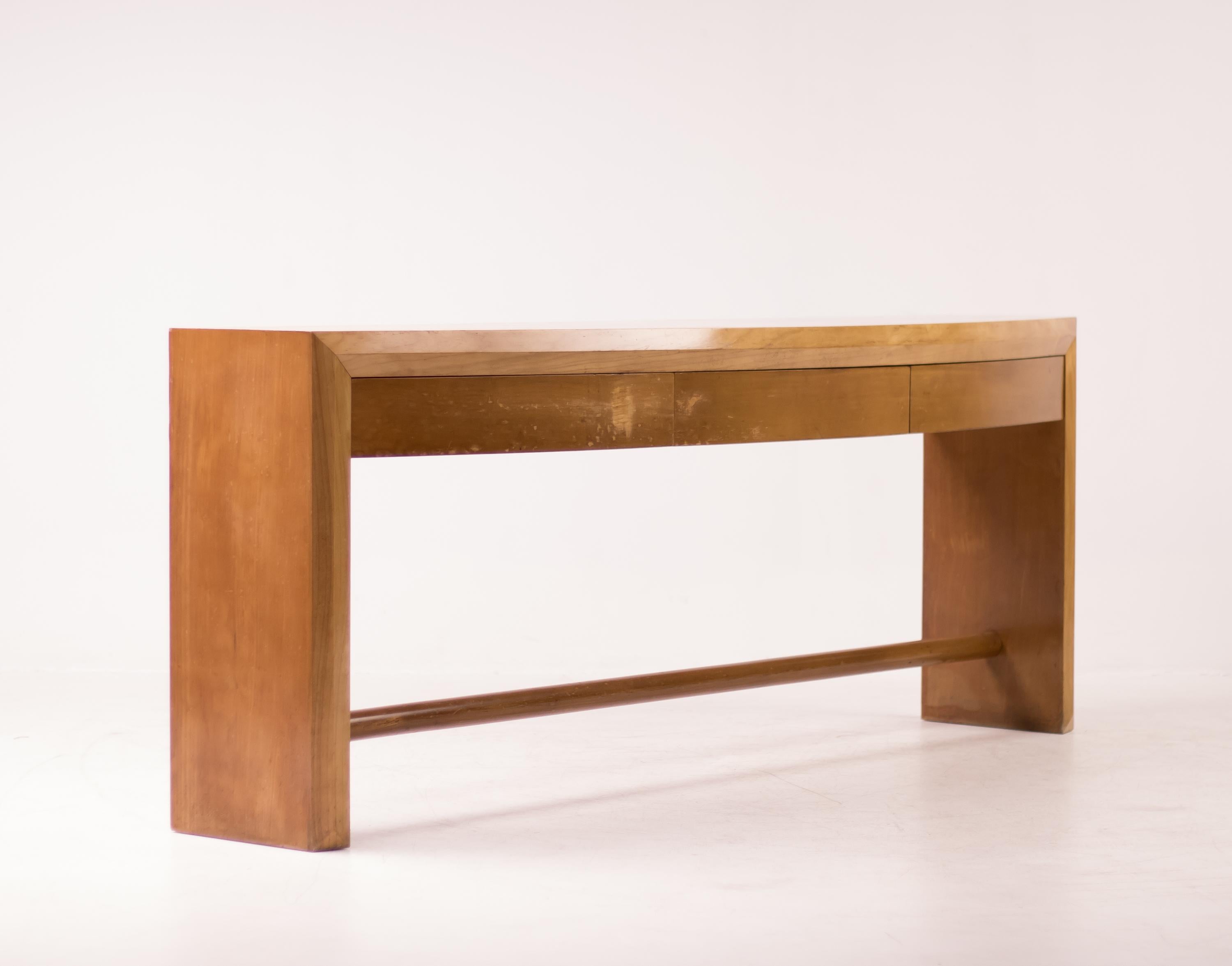 Mid-Century Modern Architectural Console Table