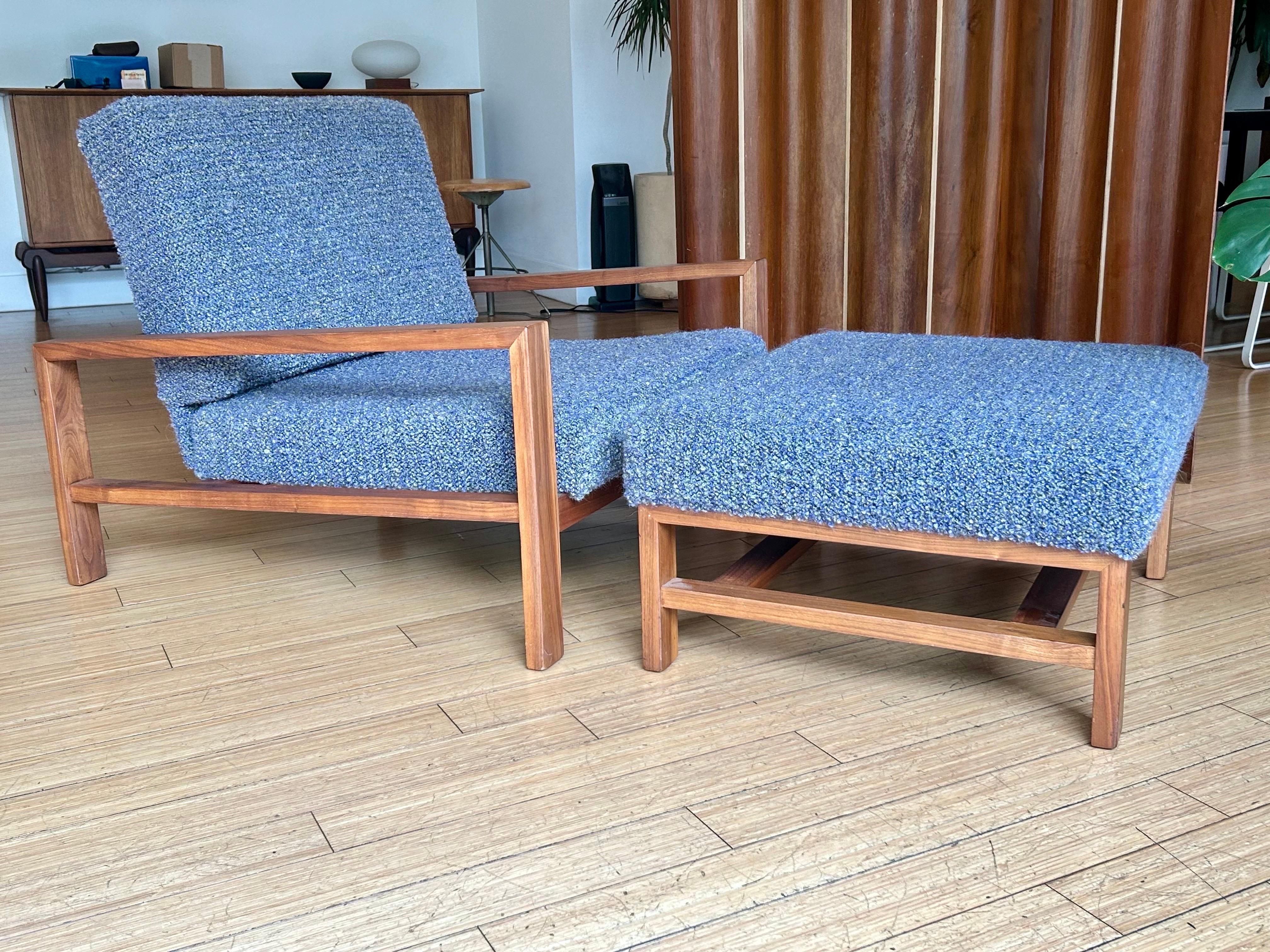 California Design Architectural Club Lounge Chair + Ottoman Van Keppel-Green in vendita 2