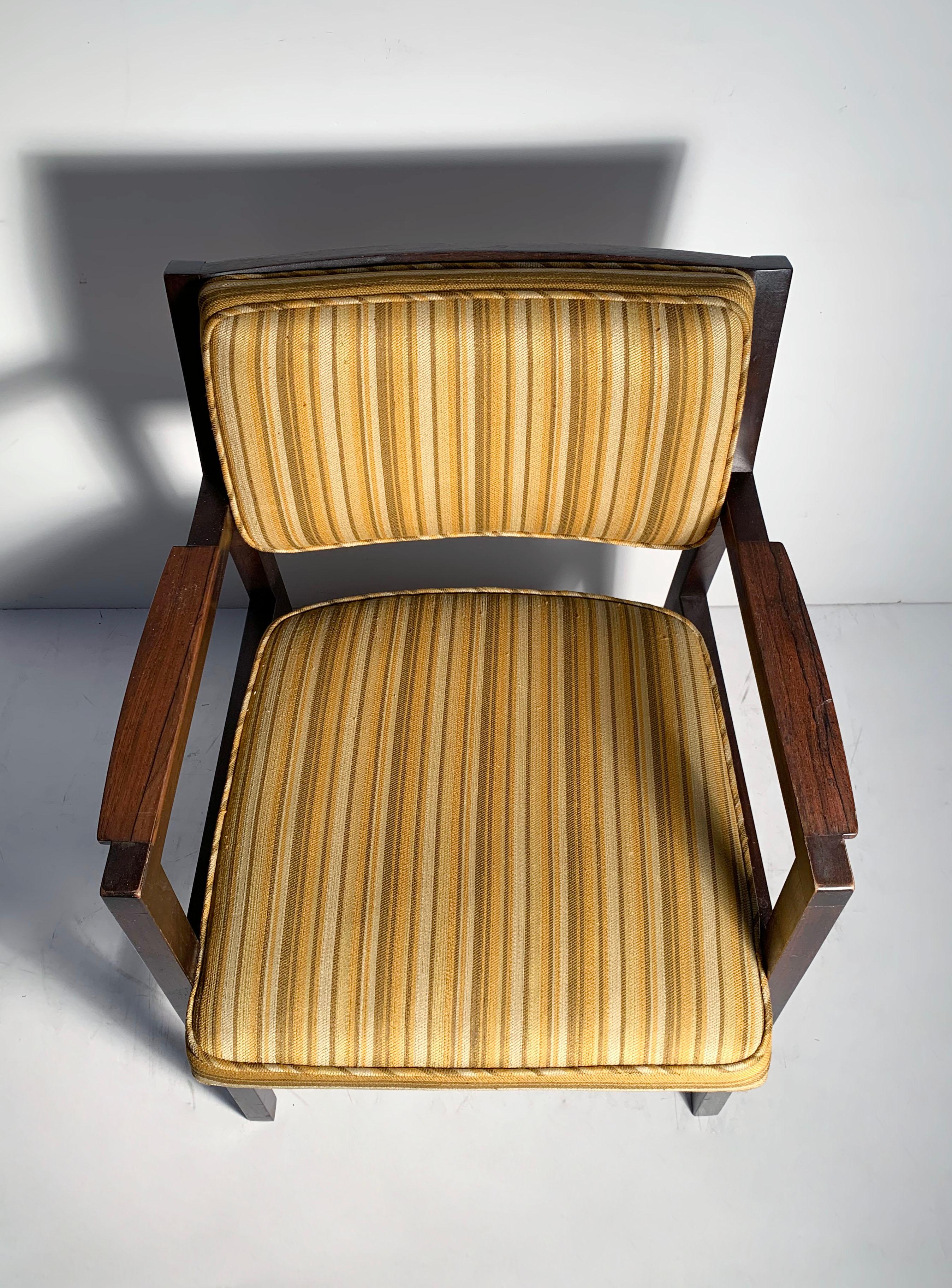 American Architectural Designer Desk Chair By Edward Wormley for Dunbar For Sale