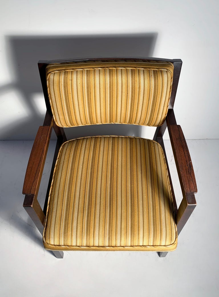 Architectural Designer Desk Chair By Edward Wormley for Dunbar For Sale