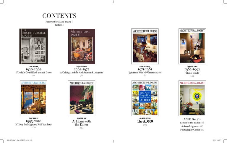 Architectural Digest Autobiography of a Magazine, 1920-2010 For Sale at ...