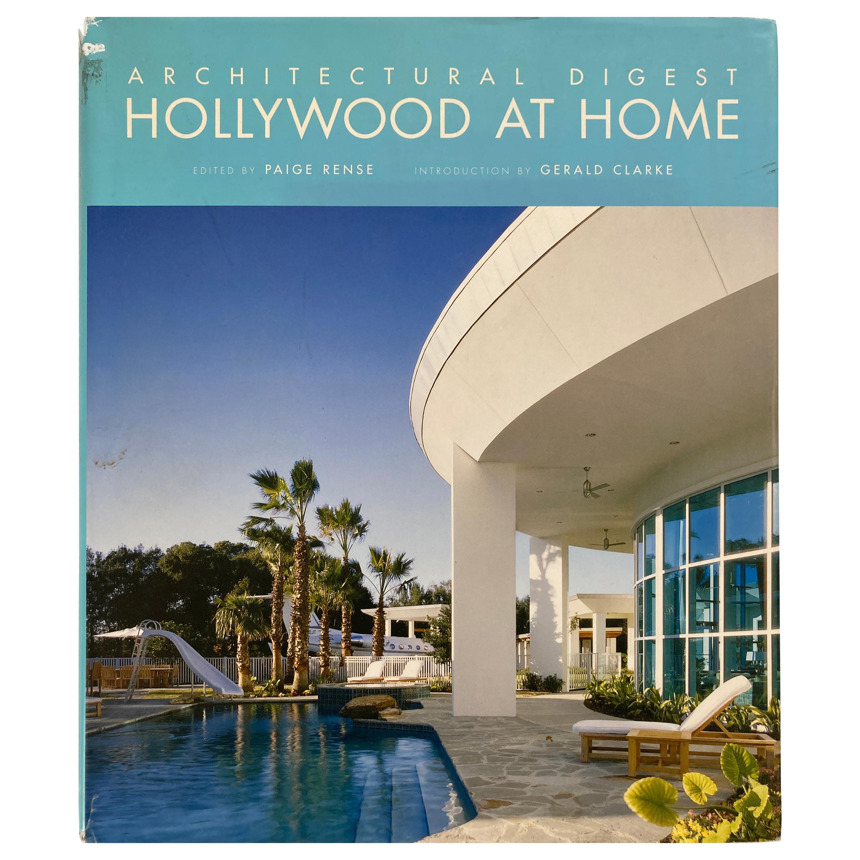 Architectural Digest Hollywood at Home Coffee Table Book