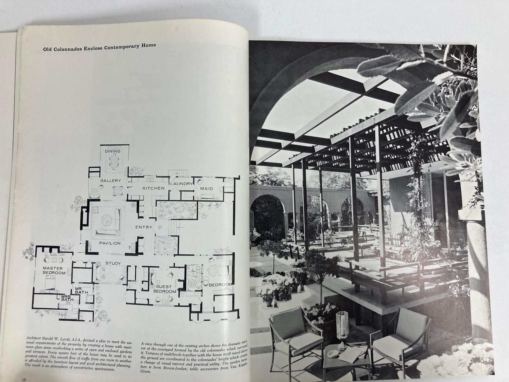 Papier Magazine Architectural Digest Winter 1967 en vente