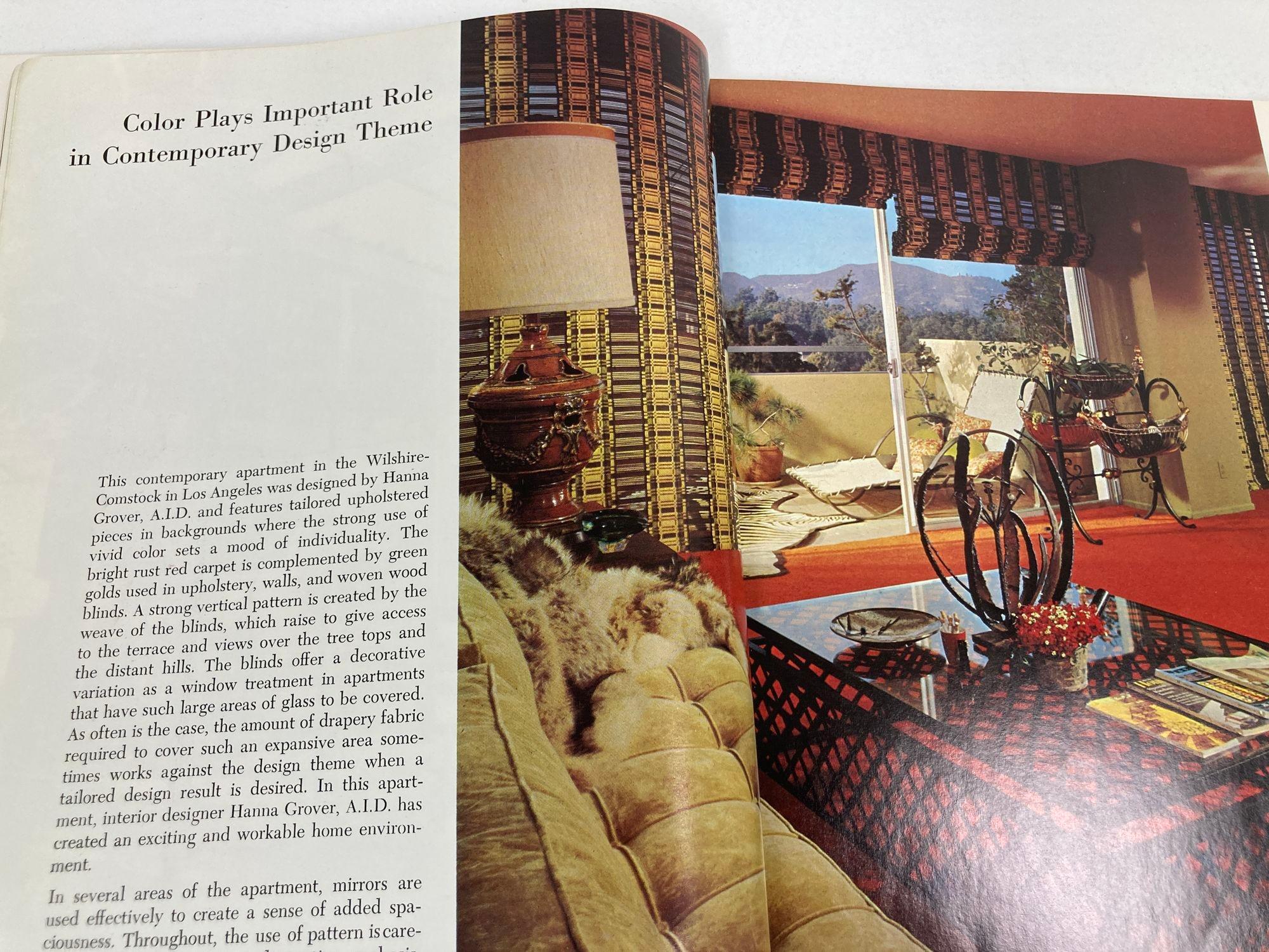 Magazine Architectural Digest Winter 1967 en vente 1