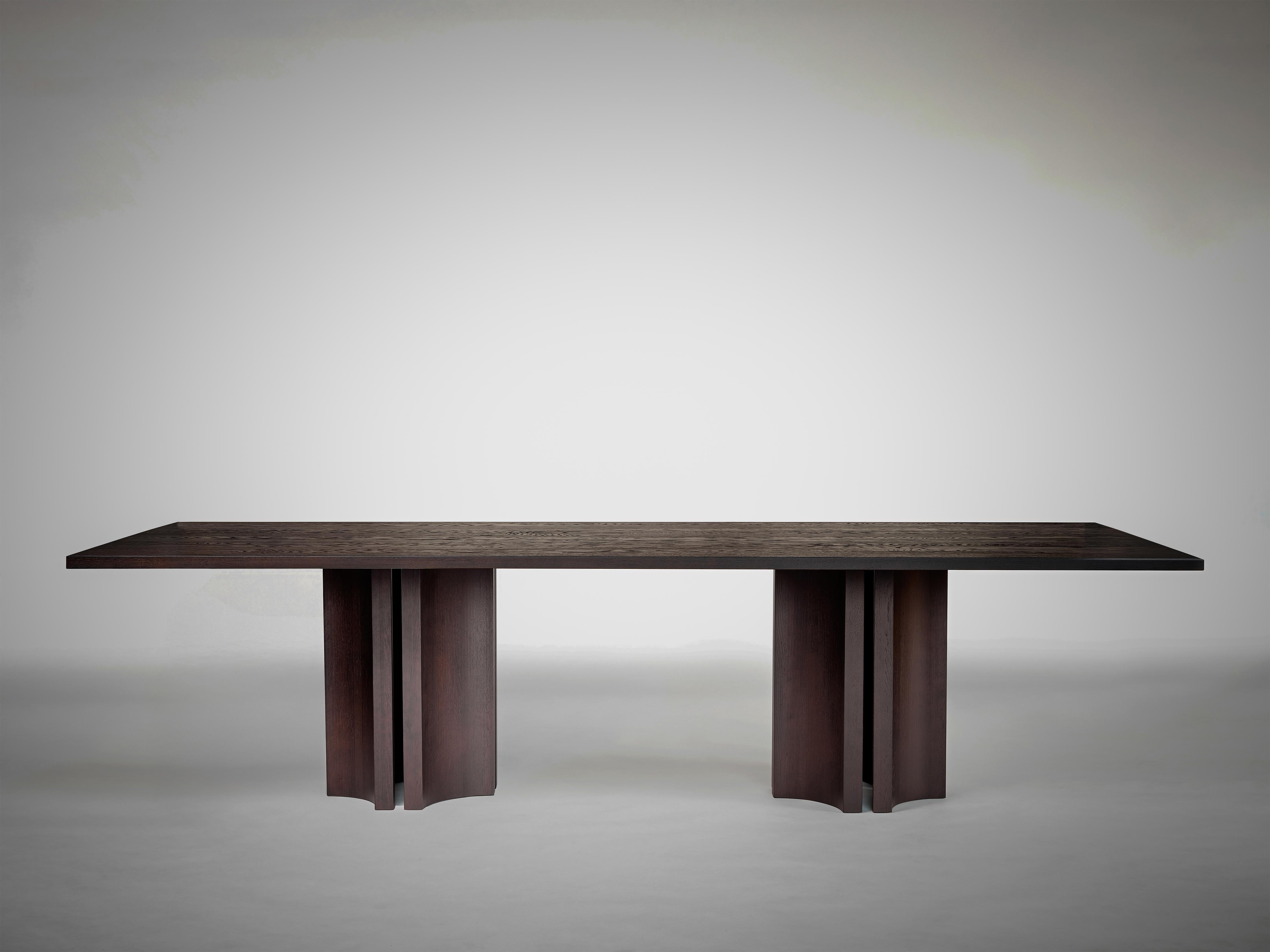 Mesa de comedor arquitectónica - Aperta by Mokko Roble en venta