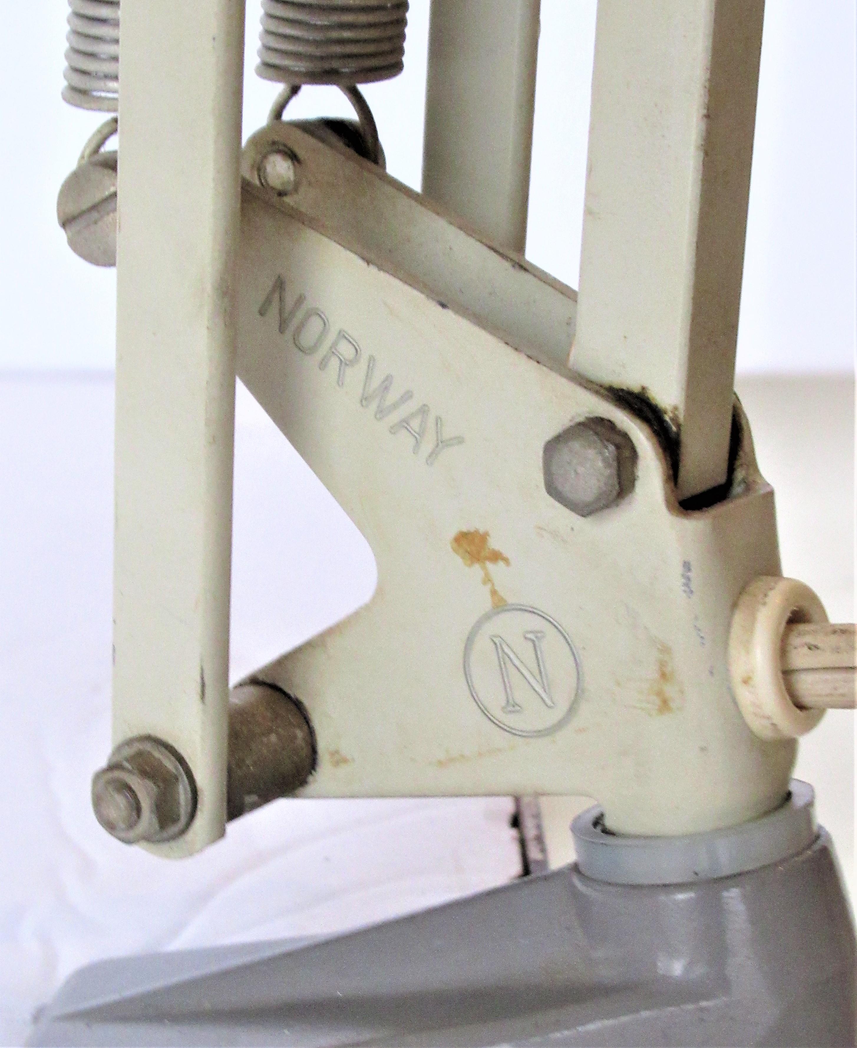 Aluminum Architectural Drafting Lamp by Luxo, Norway
